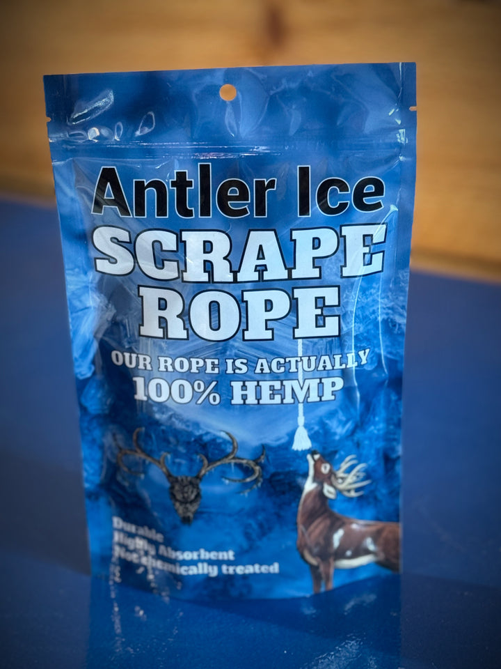 Hemp Rope - Scrape Rope, 2 Buck Urine AND 2 Doe-n-Heat