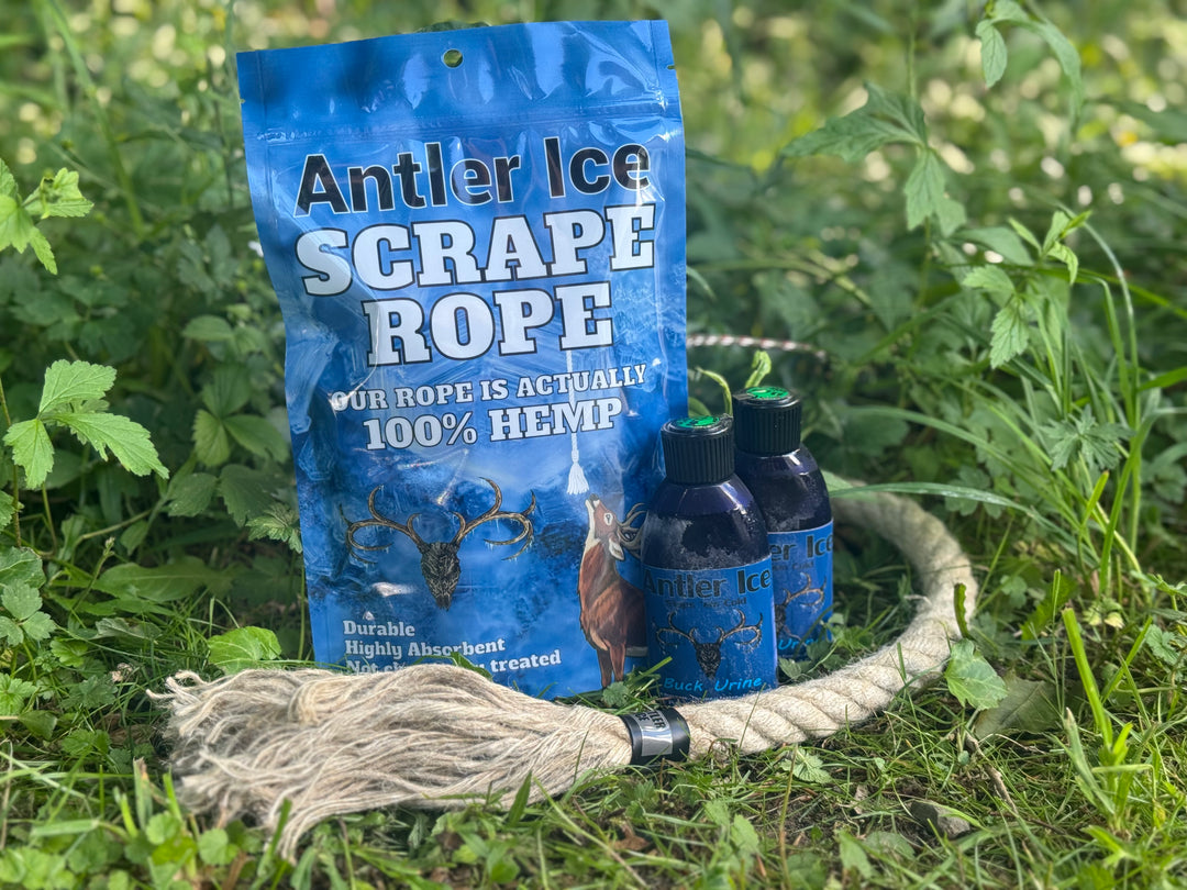Hemp Rope - Scrape Rope and 2 Buck Urine
