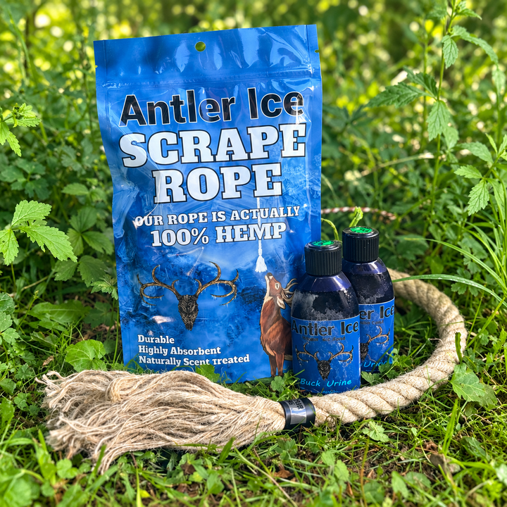 Hemp Rope - Scrape Rope and 2 Buck Urine